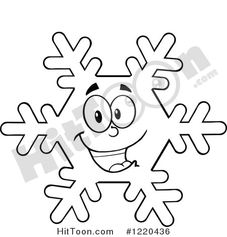 450x470 Snowflake Clipart