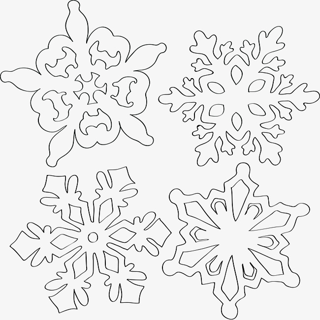 650x651 Cartoon Snowflakes, Snowflake, Cartoon, Flowers Png Image For Free