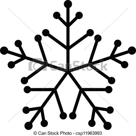 450x449 Creative Abstract Conceptual Design Art Of Black Snowflake Eps