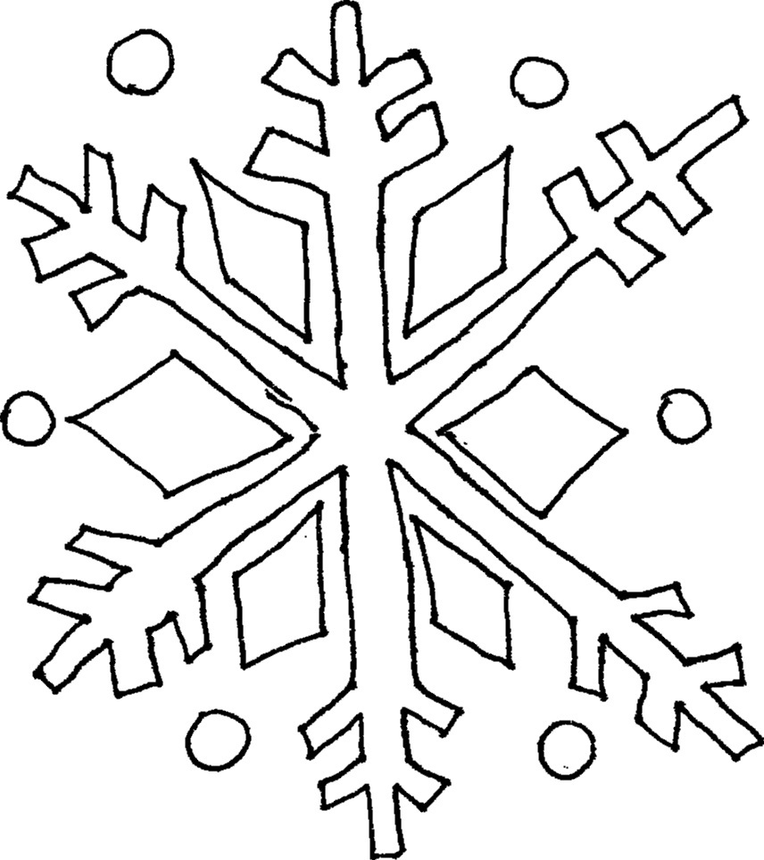 856x964 Coloring Pages Draw A Snowflake Snowflakes For Kids And Adults