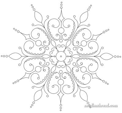 400x373 Evolution Of An Embroidery Pattern