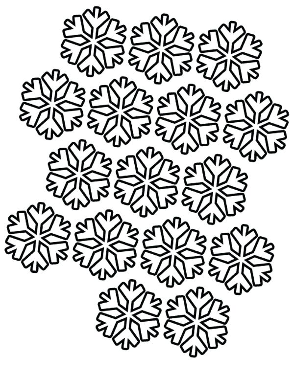 600x771 Coloring Pages Of Snowflakes Snowflakes Pattern Coloring Page