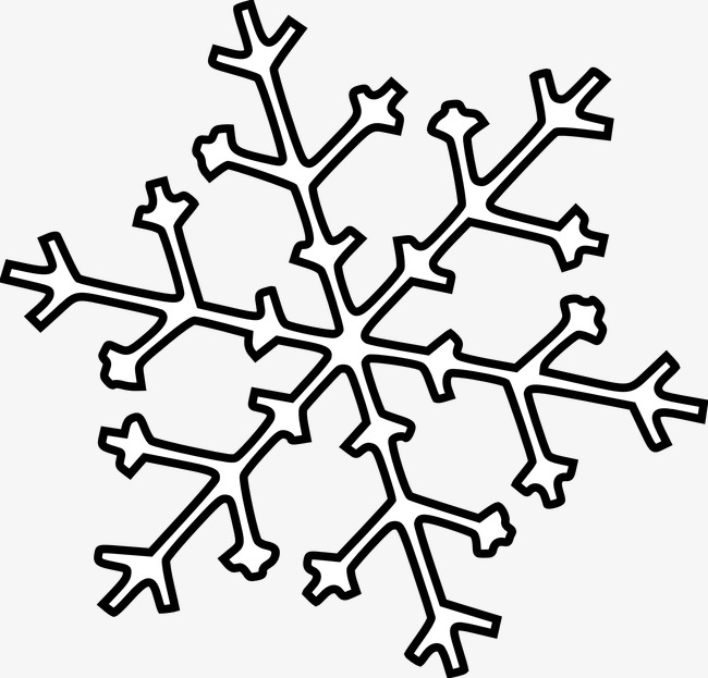 650x623 Simple Snowflake, Simple, Snowflake, Decoration Png Image For Free