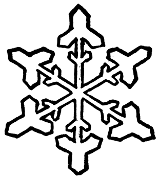 310x350 Simple Snowflake Clipart Clipart Panda