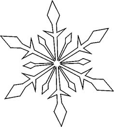 236x262 Snowflake Drawing