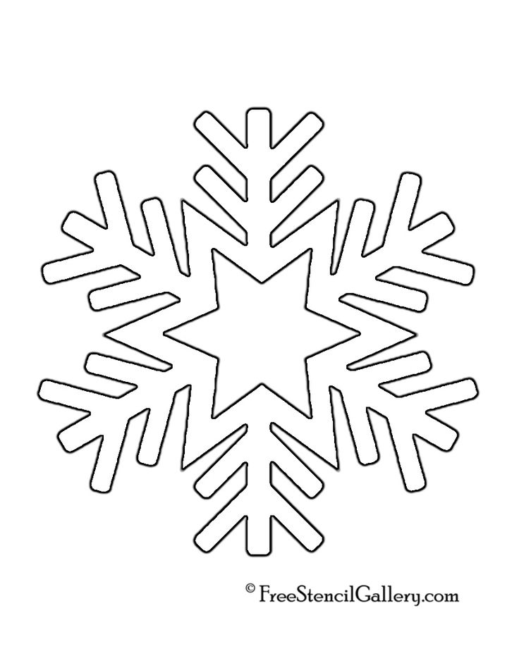 736x951 Snowflake Stencil Template The 25 Best Ideas On Paper