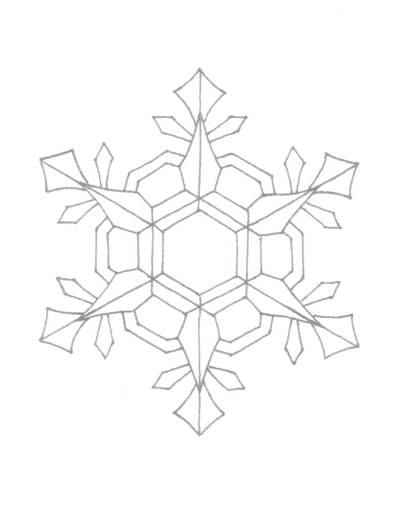 789x1024 Coloring Christmas Snowflake Coloring Pages