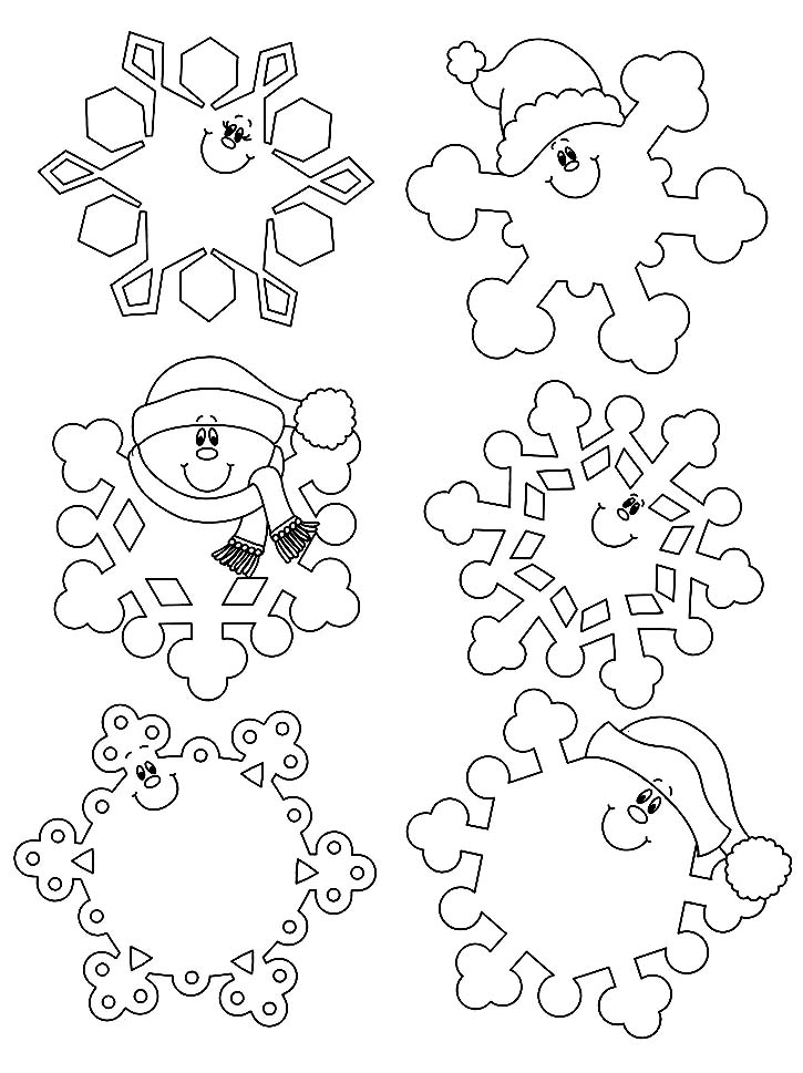 725x969 Snowflakes With Personality January 2nd