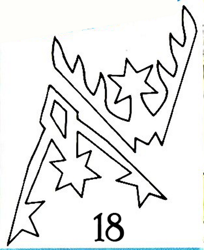 660x810 Cute Easy Snowflake Templates Ideas