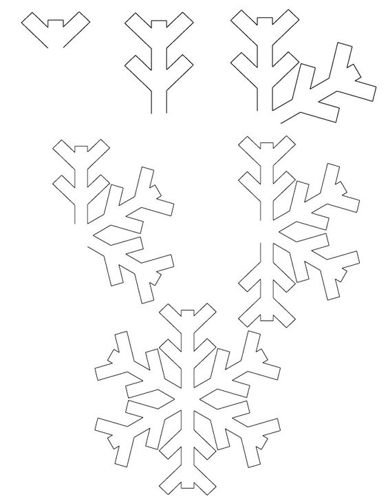 564x725 2013 11) Et Snefnug Doodles Flocos De Neve