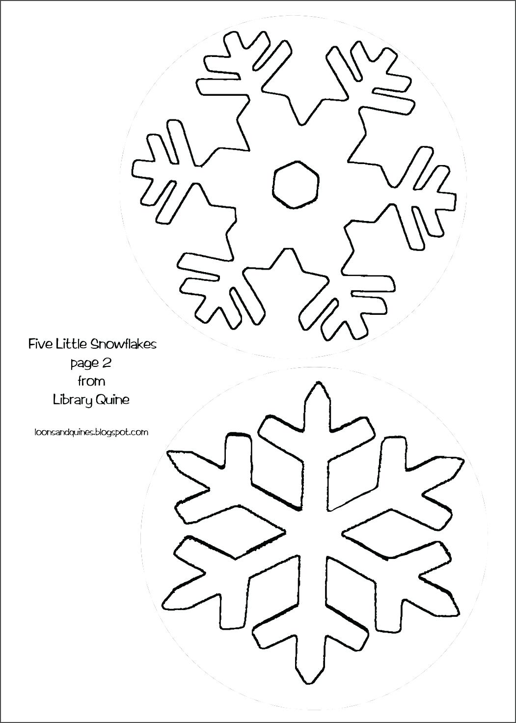 1051x1472 Printable Snow Flakes Simile Snowflake Poetry Snowflakes Free