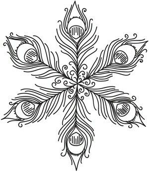 300x346 The Best Easy Snowflake Drawing Ideas On Snowflake
