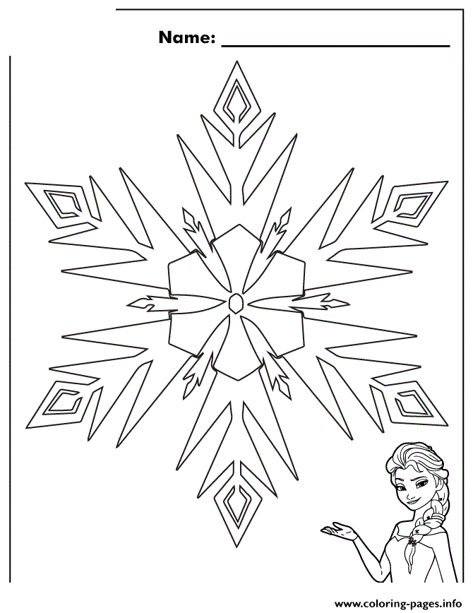670x868 Drawn Snowflake Frozen