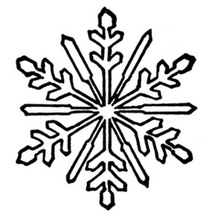 300x300 Clipart Of Snowflake
