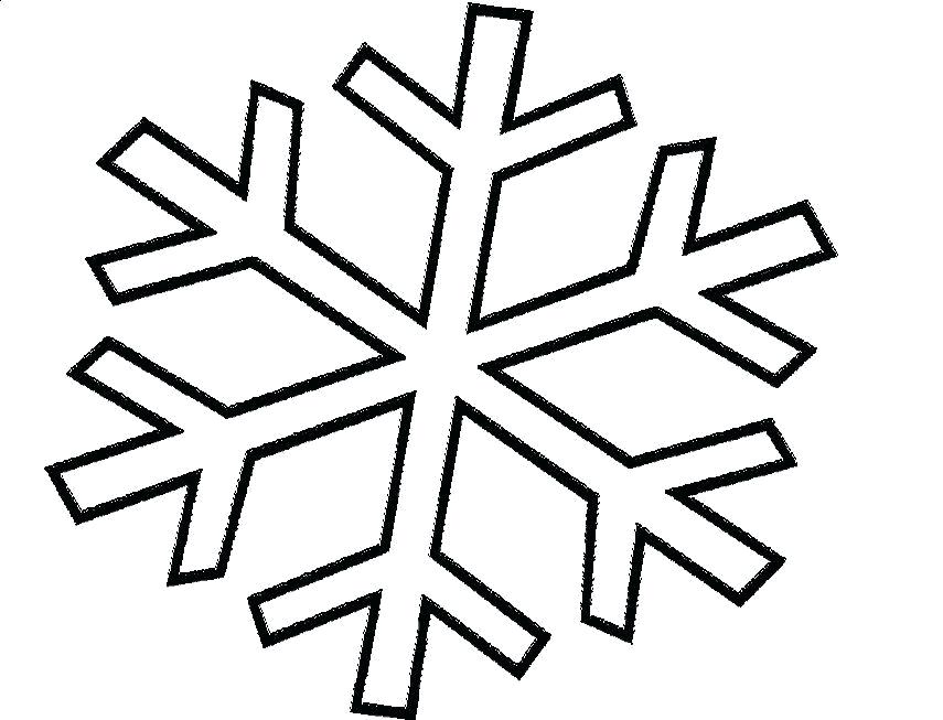 855x653 Coloring Pages Draw A Snowflake