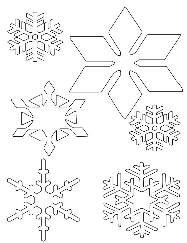 600x781 Coloring Pages Draw A Snowflake