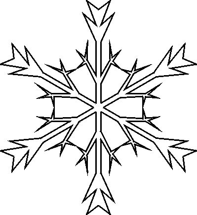 399x435 Drawn Snowflake Frozen