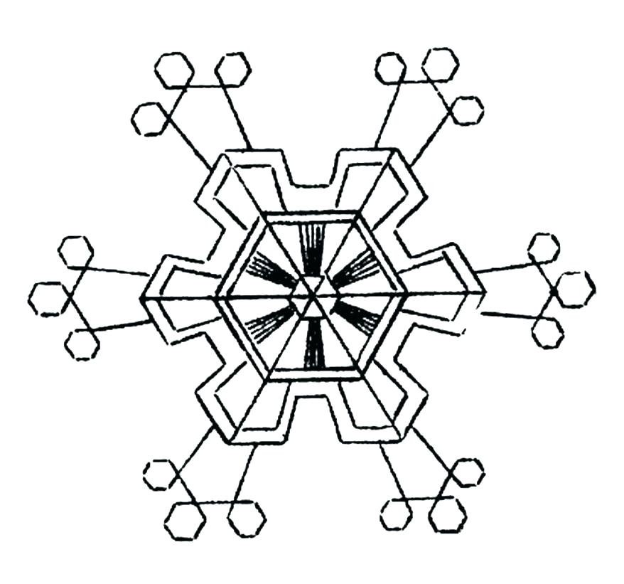 878x821 Printable Snowflake Coloring Pages Snowflake Coloring Pages