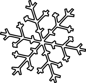 300x288 Snowflake Line Art Group