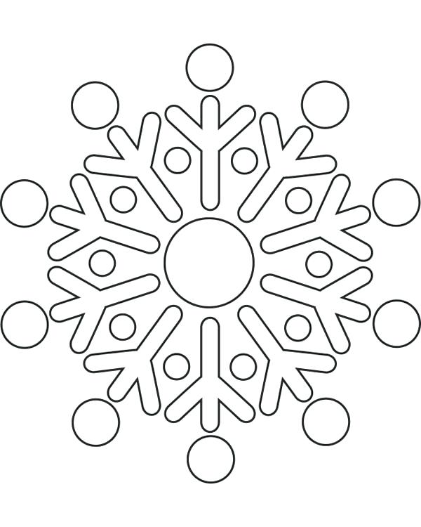 600x750 Coloring Snowflakes Genesisar.co