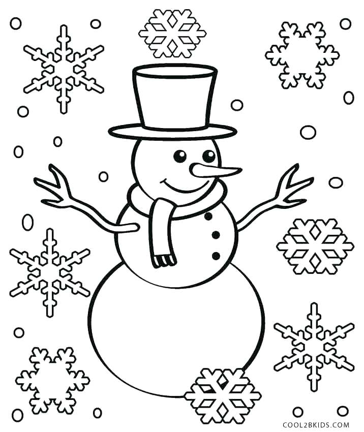 Snowflakes Line Drawing at GetDrawings | Free download