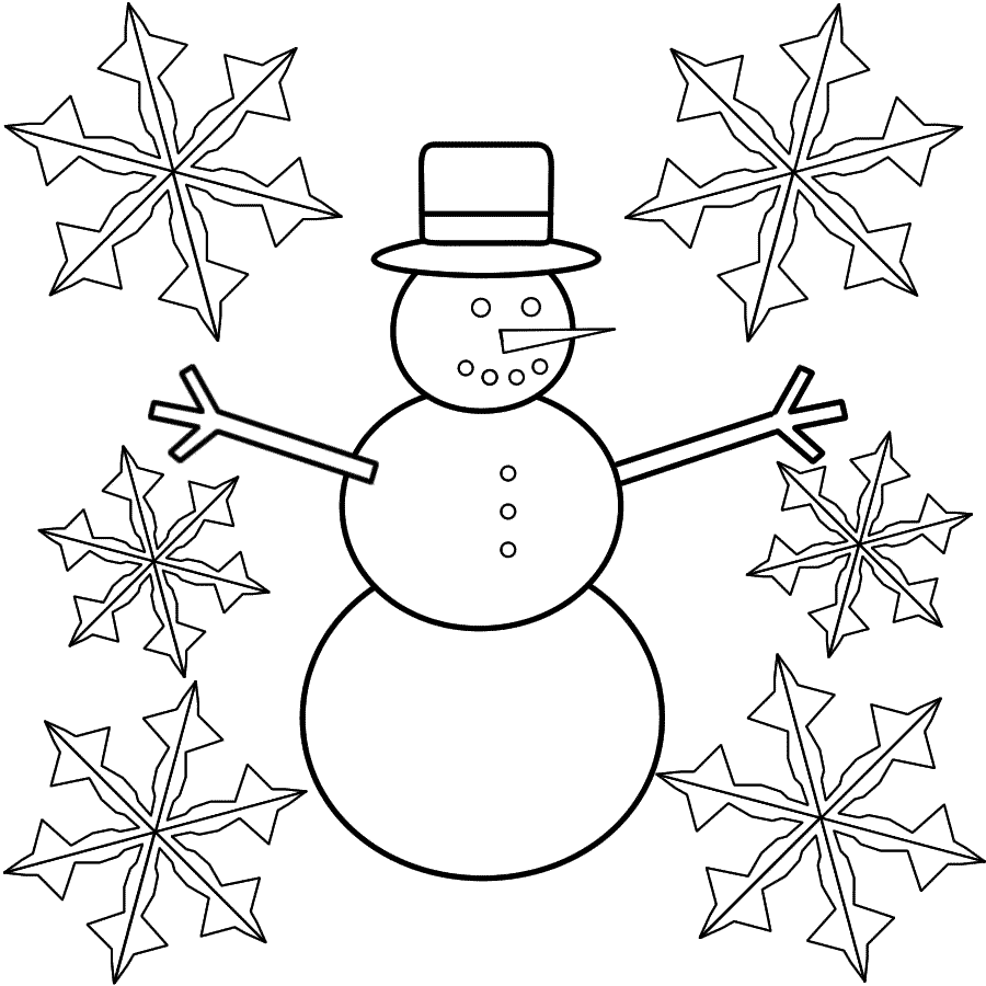 900x900 Coloring Pages Delightful Coloring Pages Draw A Snowflake