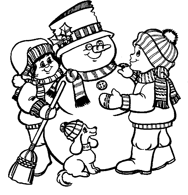 712x741 Coloring Pages Snowman Colouring Page Coloring Pages Snowman