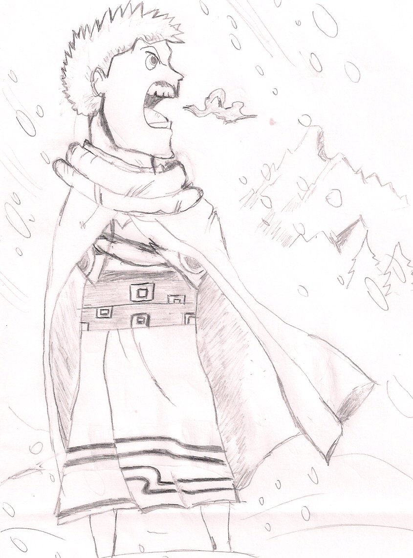 845x1141 Samurai The Snowy Mountains By Pfaaj