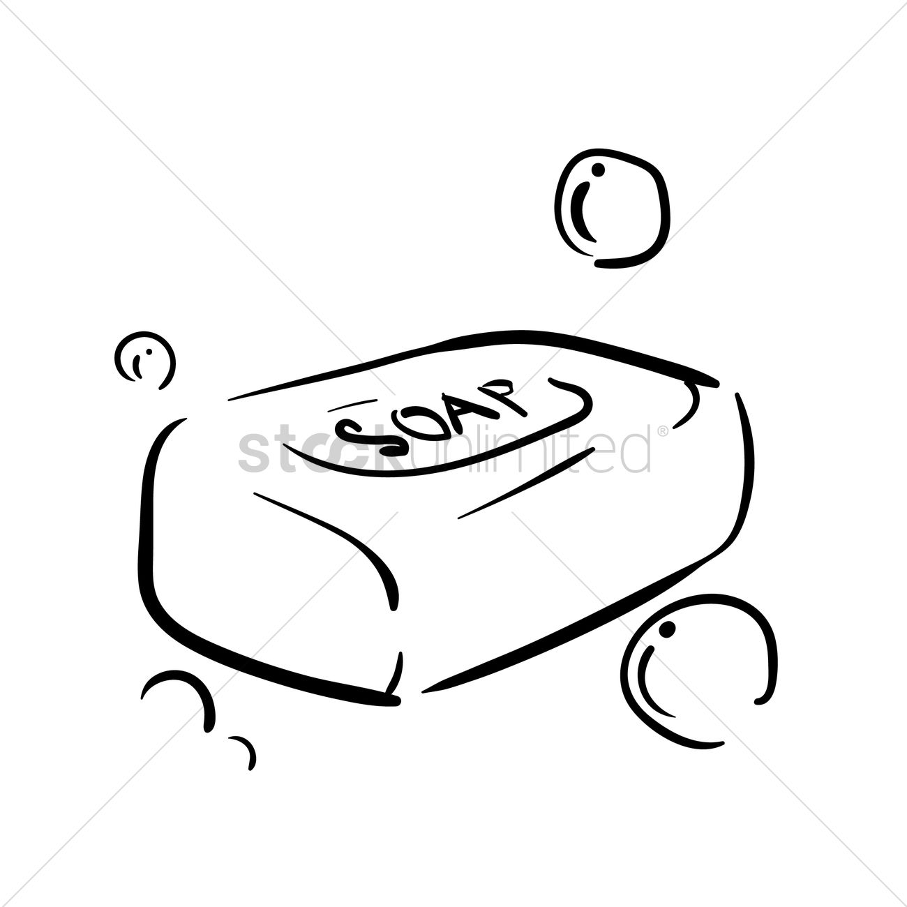 1300x1300 Soap Bar Vector Image
