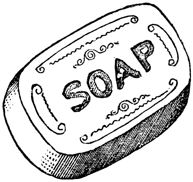 640x606 Soap Clipart Etc