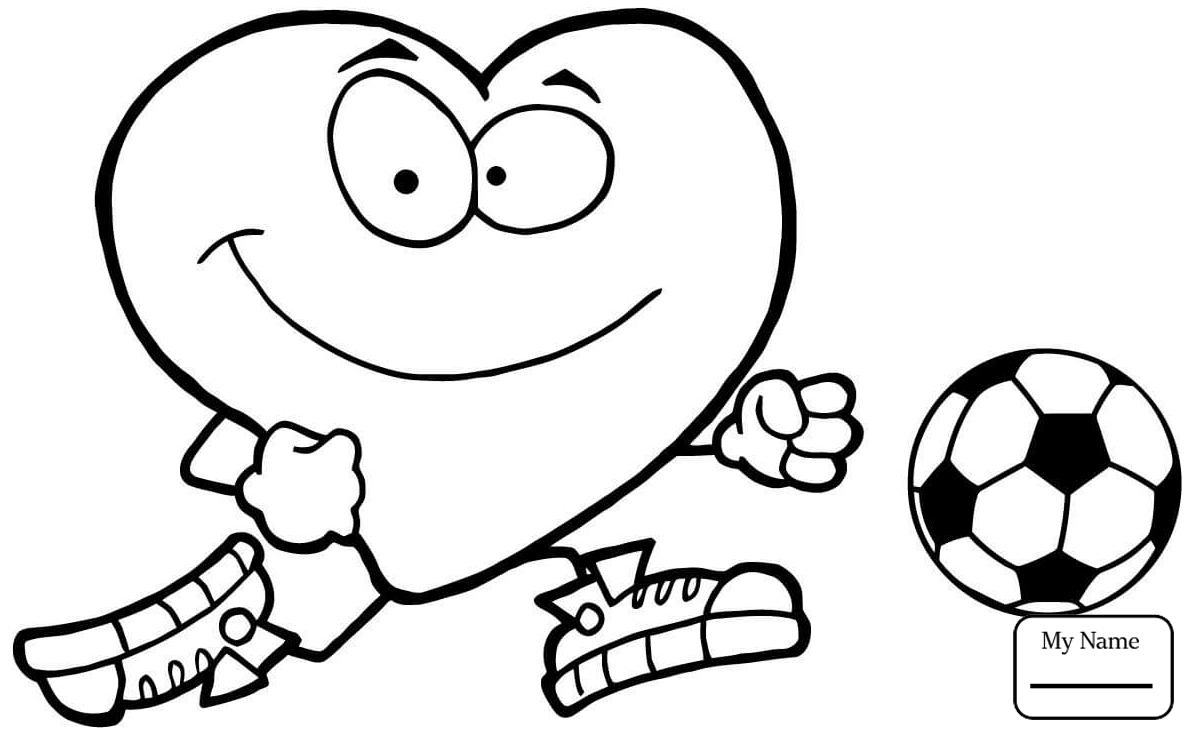 1193x735 Coloring Pages Soccer Sports Cartoon Football Player