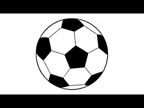 480x360 How To Draw A Soccer Ball Step By Step Loopit