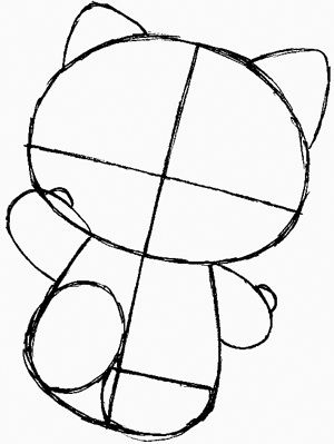 300x399 How To Draw Hello Kitty With Easy Step By Step Drawing Lesson