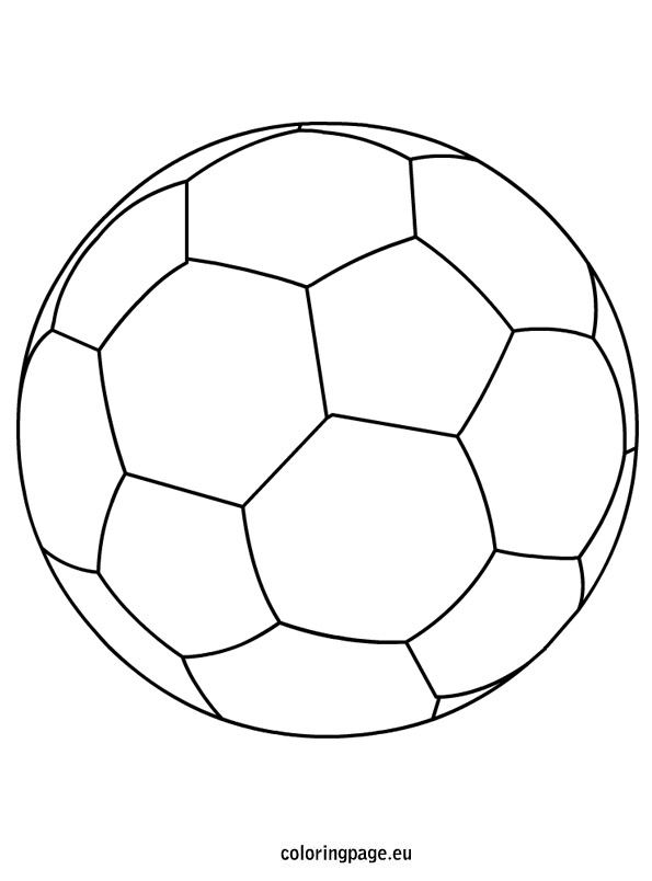 595x804 Soccer Balls Coloring Pages