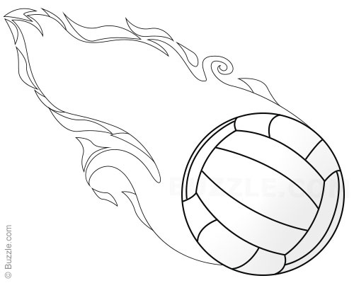 500x400 Over The Net! Easy Steps To Draw 3 Different Volleyballs