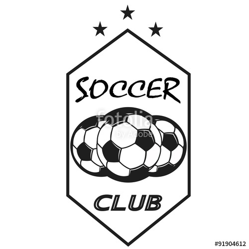 500x500 Set Of Soccer Football Badge Logo Design Templates Sport Team