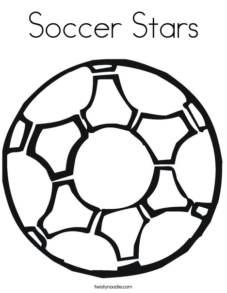 468x605 Soccer Stars Coloring Page