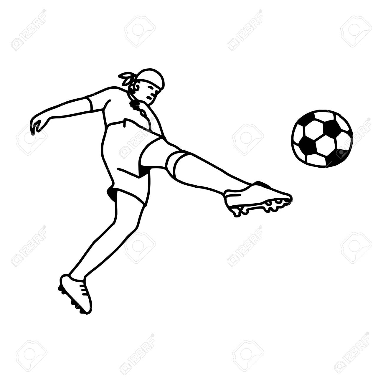 1300x1300 Football Soccer Player In Action