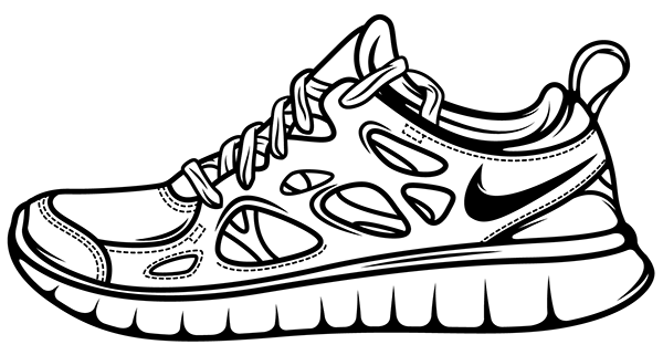 600x321 How To Draw Soccer Shoes