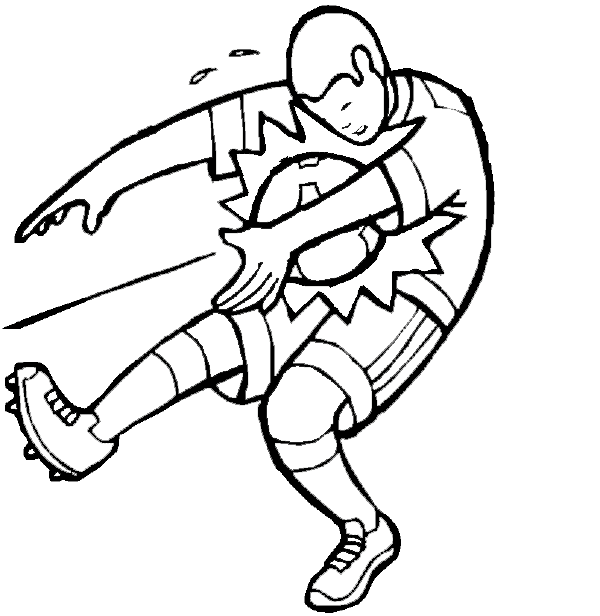 600x616 Soccer Coloring Page Soccer Goalie Makes A Big Save