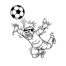 230x230 Soccer Ball Coloring Pages