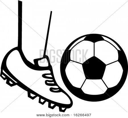 450x414 Soccer Cleats Sketch