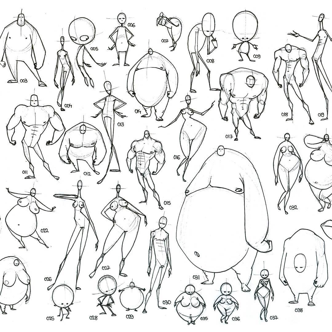 1080x1080 Emir Durmisevic Characters Drawing Drawing