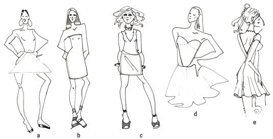 535x273 How To Draw Gorgeous Fashion Gowns