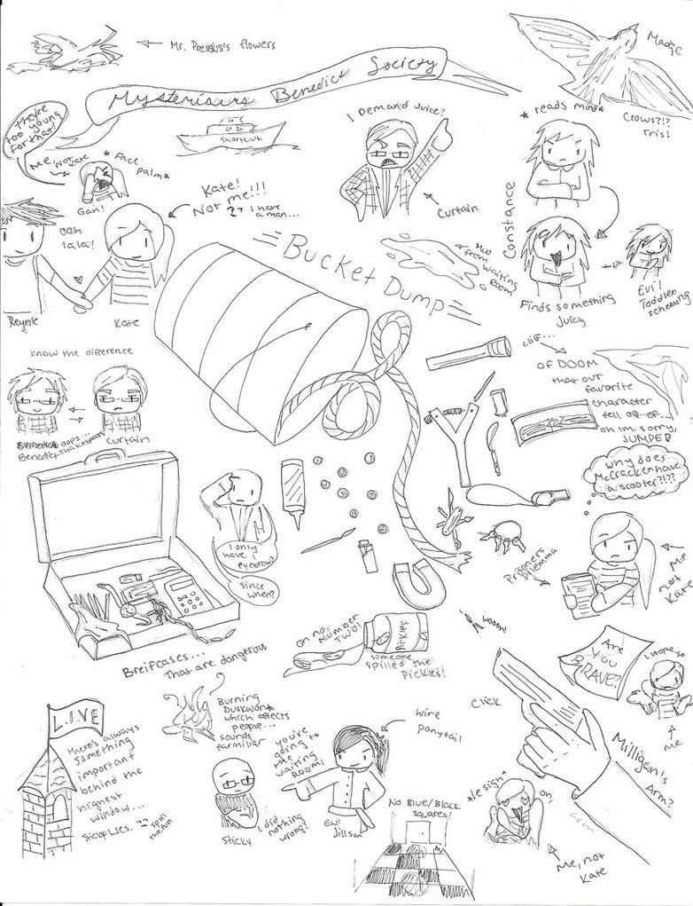 782x1021 Mysterious Benedict Society Sketch Dump By Theredbucket
