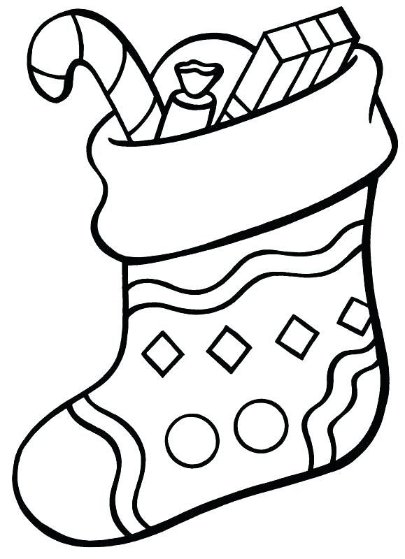 579x800 Socks Clipart Stocking Coloring Pages Draw Clip Art Bright Socks