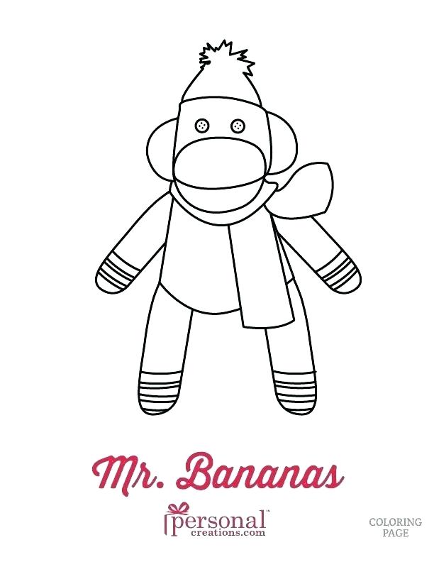 612x792 Monkey Coloring Pages To Print Printable Monkey Coloring Pages