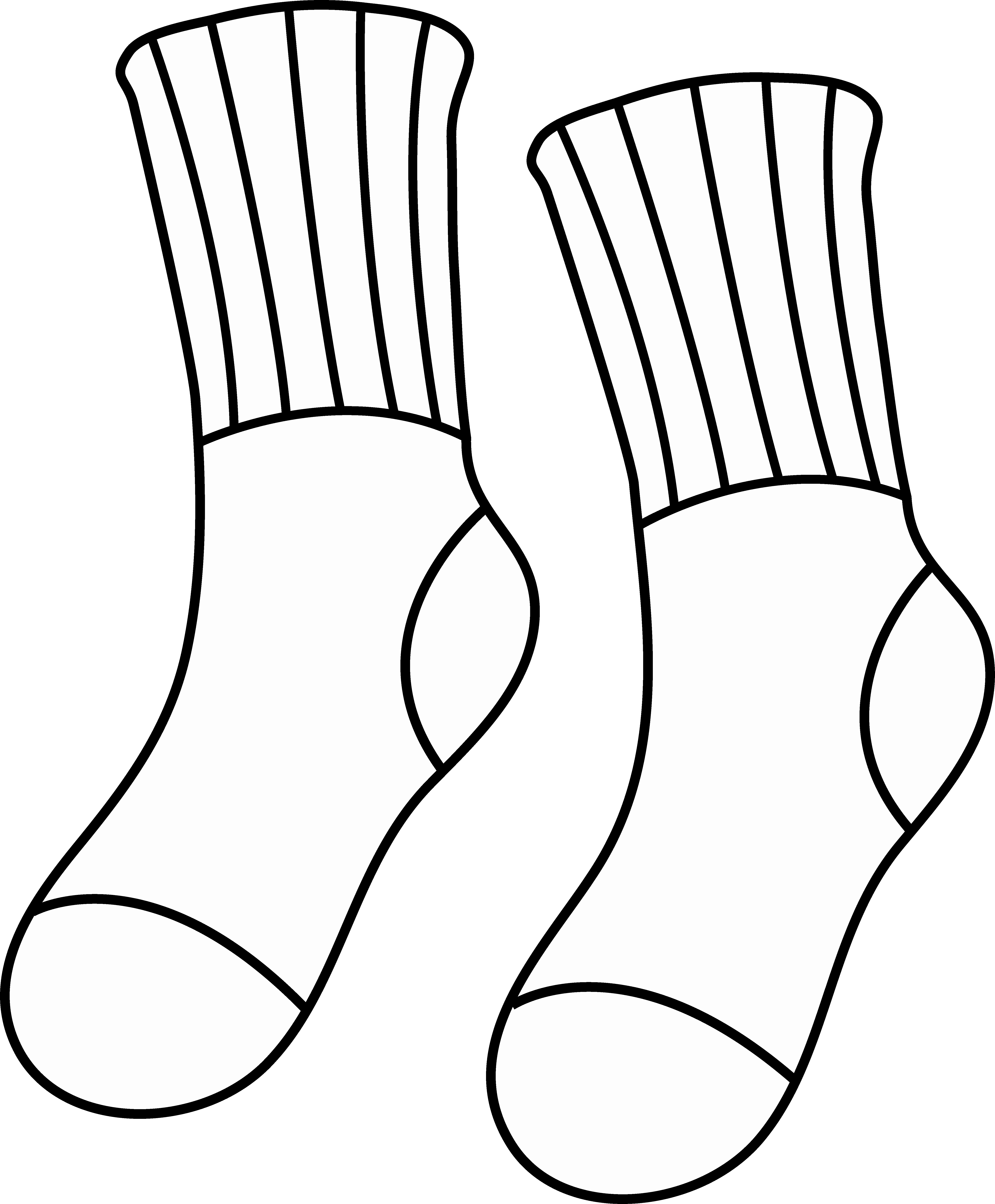 Socks Drawing at GetDrawings | Free download