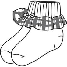 220x220 Plaid Socks All Schools Apparel