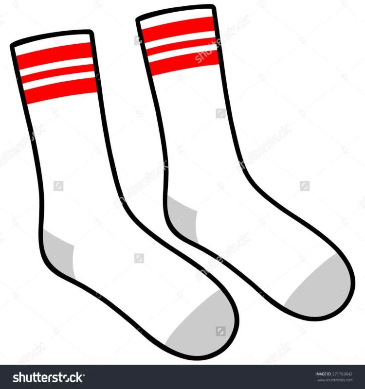 750x800 Pair Of Socks Clipart